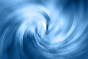 Spiral vortex classic blue blurred gradient background texture of trendy color of the year
