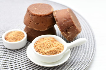  Sugarcane or panela, traditional product of Colombia