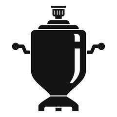 Obraz premium Culture samovar icon. Simple illustration of culture samovar vector icon for web design isolated on white background
