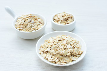  Fresh natural oatmeal, healthy product