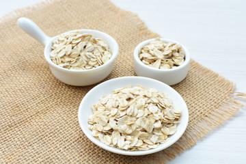 Fresh natural oatmeal, healthy product