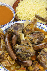 couscous royal au trois viandes