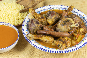 couscous royal au trois viandes © ALF photo