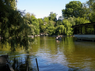Lake in King Mihai I Park, Bucharest