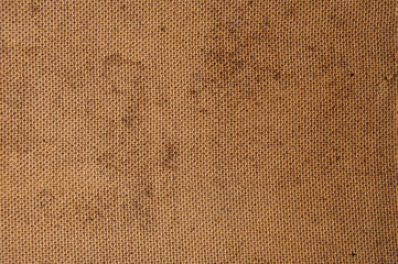 Old blank crumpled paper in yellow tone