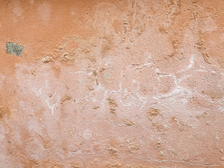 Ausblühungen im Putz Mauerwerk - efflorescence on wall
