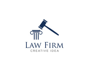 Law Firm Logo Design Vector
