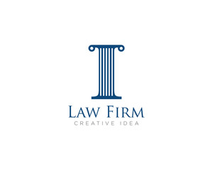 Law Firm Logo Design Vector