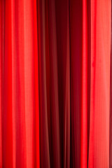 Fototapeta premium Red Stage Curtain. Curtain Background. Abstract background. diagonal lines and strips.