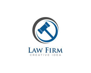 Law Firm Logo Design Vector