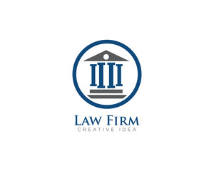 Law Firm Logo Design Vector