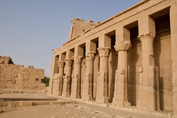 Fototapeta na wymiar Philea temple in Egypt