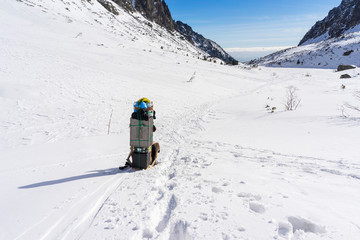 Mala Studena dolina in the winter. Tatra Mountains. Slovakia. © Jacek Jacobi