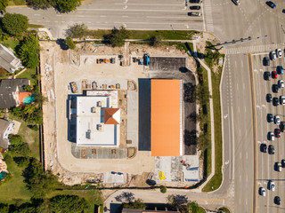 Obraz na płótnie Canvas South Florida Drone Aerial Photography