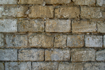 Gray brick background