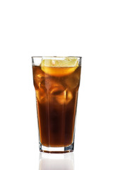 cocktail with citrus and ice