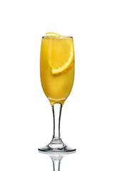 cocktail with citrus and ice