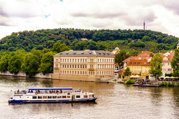 boat in river