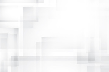 Fototapeta premium Abstract geometric white and gray color background. Vector, illustration. 
