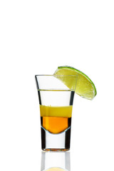 cocktail with citrus and ice