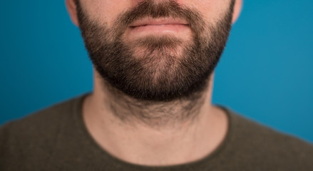 Fototapeta premium Mature man standing in house