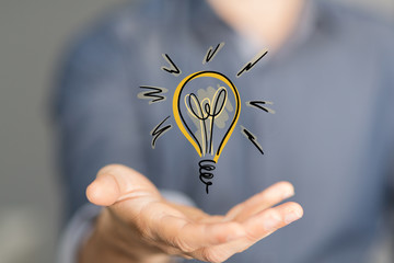 Concept for business strength and success.