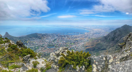 Fototapeta na wymiar Cape town panorama