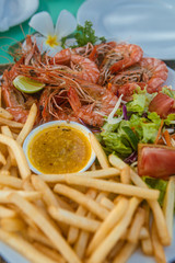 shrimp fries
