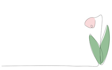 Flowers background spring. Vector illustration