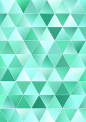 Obraz premium Triangular 3d, modern background