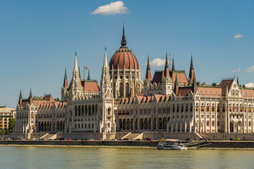 Fototapeta premium Parliament Building in Budapest, Hungary.
