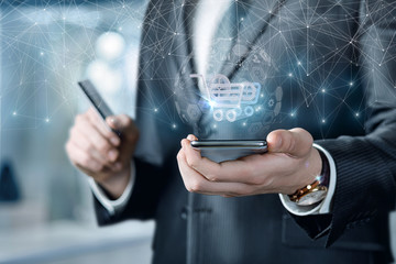 The concept of buying online .