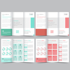 Simple Creative Trifold Brochure