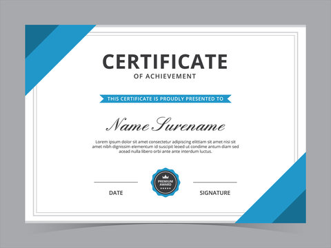 Certificate Template