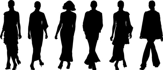 woman silhouettes