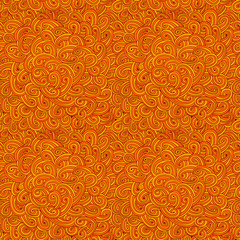 Vector abstract hand-drawn waves texture. Colorful waves backdrop