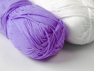 ball of thread. knitting and hobby concept