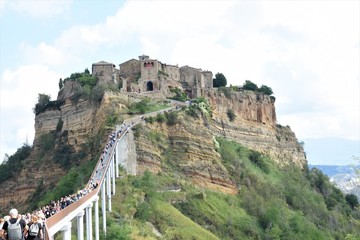 Civita di Bagnoregio La città Che muore Lazio Italia Fantastico antico borgo italiano