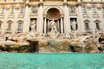 Fototapeta premium trevi fountain Rome Italy