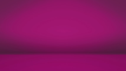Pink gradient studio Empty Studio with spotlight. Abstract pink background empty room studio background and display your product with spot lights