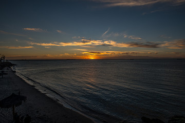 Obraz premium Beautiful sunset La Paz, Mexico