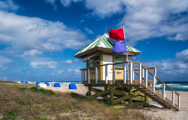 Lifeguard Station in Delray Beach