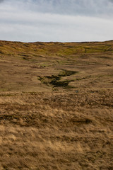 Source of the River Lagan on Slieve Croob, Dromara Hills, County Down, Northern Ireland