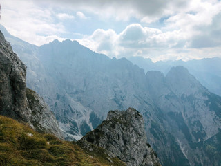 Julian Alps in Slovenia landscape