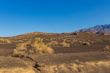 Fototapeta na wymiar View of the Death Valley National Park, Big Pine, California, USA.