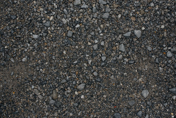 Texture of gravel, stones.