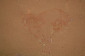 Old wall with peeling paint