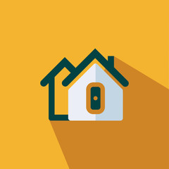 home flat vector icon - ui icon vector