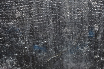 water drops on the window