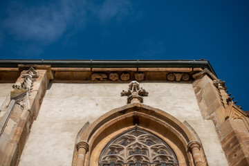 GOTISCHE SYMBOLFIGUREN . PFARRKIRCHE ST. MAREIN . KNITTELFELD